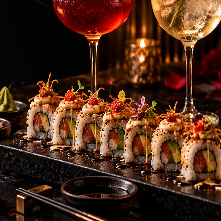 Sushi y fusión